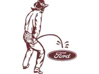  Cowboy Pisser 2 Decal Proportional