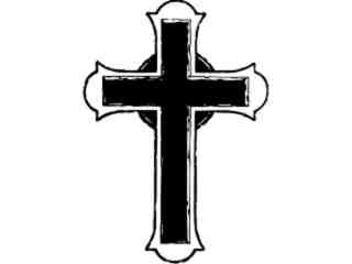  Cross Rough Decal Proportional