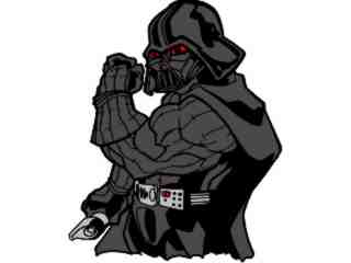  Darth Vader Muscle_ G D 2 Decal Proportional