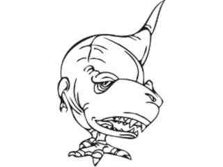  Dinosaurs Toonish_ 0 5 0 Decal Proportional