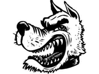  Dog Mad Decal Proportional