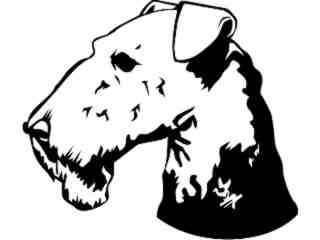  Dogs_ Airedale D R_ P A 1 Decal Proportional