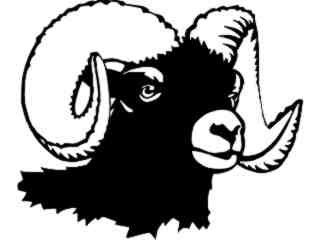  Domestic Animals_ Ram 0 2_ P A 1 Decal Proportional