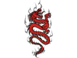  Dragon Flame Zig Zag_ C L 1 Decal Proportional