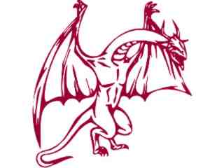  Dragon Neck Decal Proportional