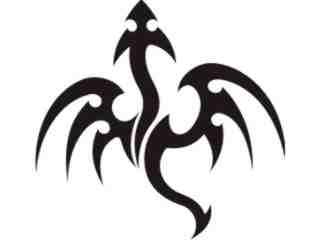  Dragon Tribalized_ 2 5 4 Decal Proportional