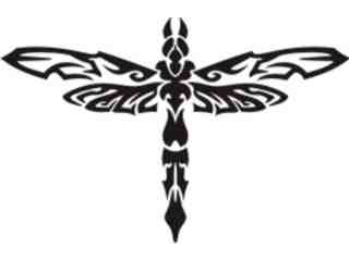  Dragonfly Tribal_ 0 7 5 Decal Proportional