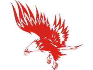  Eagle Body Flaming_ 3 3_ E F 1 Decal Proportional