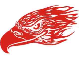  Eagle Flame Head_ 0 6_ E F 1 Decal Proportional