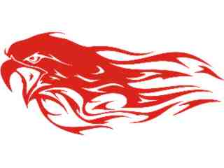  Eagle Flame Head_ 1 1_ E F 1 Decal Proportional