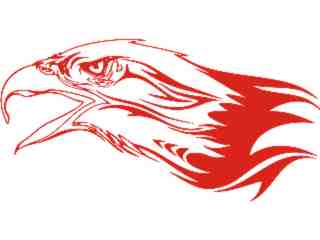  Eagle Flame Head_ 1 5_ E F 1 Decal Proportional