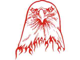  Eagle Flame Head_ 2 7_ E F 1_ D T L Decal Proportional