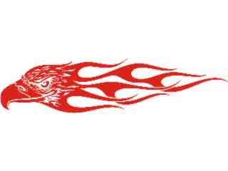  Eagle Flame_ 0 1_ E F 1 Decal Proportional