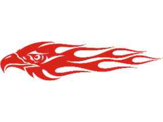  Eagle Flame_ 0 9_ E F 1 Decal Proportional