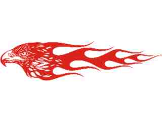  Eagle Flame_ 1 4_ E F 1 Decal Proportional