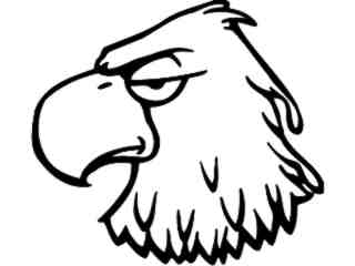  Eagle Head 1_ M B 1 Decal Proportional