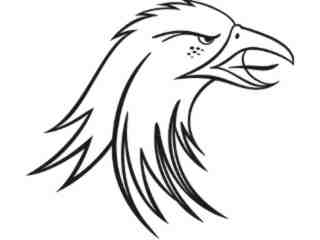  Eagle Head 5 Decal Proportional