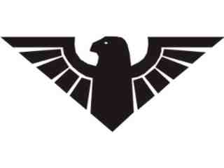  Eagle Symbol Decal Proportional