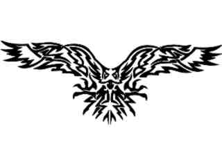  Eagle Tribal 1 Decal Proportional