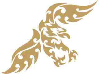  Eagle Tribal 3 Decal Proportional