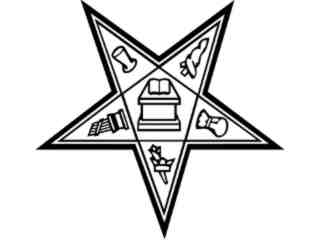  Eastern Star Masons Women Decal Proportional