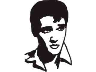  Elvis Decal Proportional