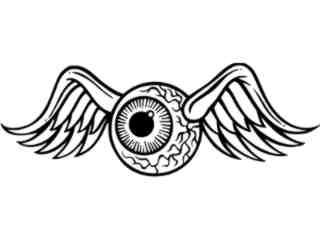  Eye Flyin Decal Proportional