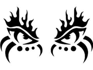  Eyes Evil 3 Decal Proportional