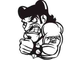  Fear Mascots 0 6 7_ 3 D G Decal Proportional