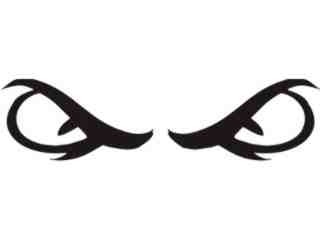  Fear Mascots Eyes 0 5 9_ 3 D G Decal Proportional