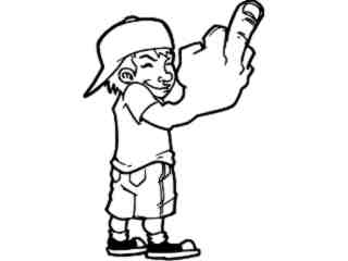  Finger Boy Bigfinger_ G D G Decal Proportional