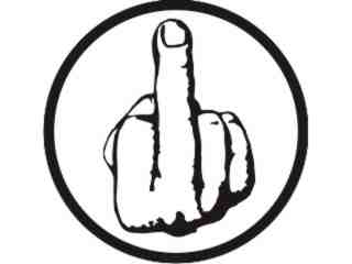  Finger Circle Decal Proportional