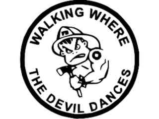  Fire Fighter Devil Dance Decal Proportional