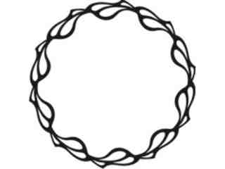  Flames Round_ 0 6 5 Decal Proportional