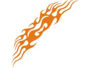  Flames Tribal Style_ 0 6 2 Decal Proportional