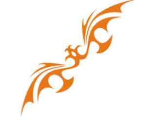  Flames Tribal Style_ 0 6 7 Decal Proportional