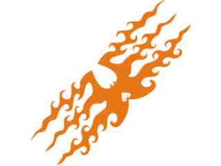  Flames Tribal Style_ 0 9 1 Decal Proportional