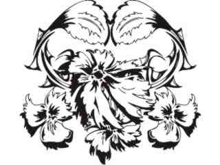 Flowers Tattoo 2_ 0 1 4_ D T L Decal Proportional