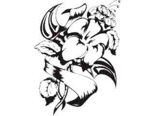  Flowers Tattoo 2_ 0 1 9_ D T L Decal Proportional