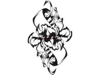  Flowers Tattoo 2_ 0 3 2_ D T L Decal Proportional