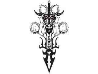  Flowers Tattoo_ 0 1 9 Decal Proportional