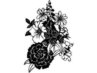  Flowers_ Summer Bouquet_ 1 5 5_ V A 1 Decal Proportional
