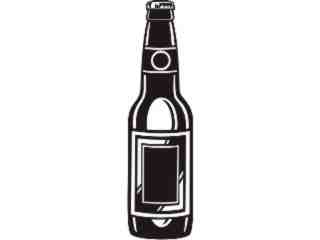  Food Drink_ Beer Bottle_ P A 1 Decal Proportional