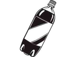  Food Drink_ Soda Bottle_ P A 1 Decal Proportional