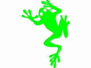  Frog Stuck 2 Decal Proportional