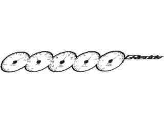  Gauges Set Of 5_ D T L Decal Proportional