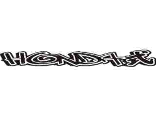  Honda Tagger Decal Proportional