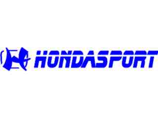  Hondasport New H Decal Proportional