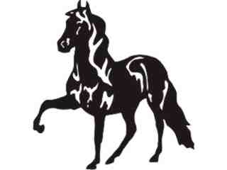  Horse Preppy 0 1 Decal Proportional