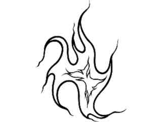  Hot Flames 2 5_ 2 2 7_ V A 1 Decal Proportional